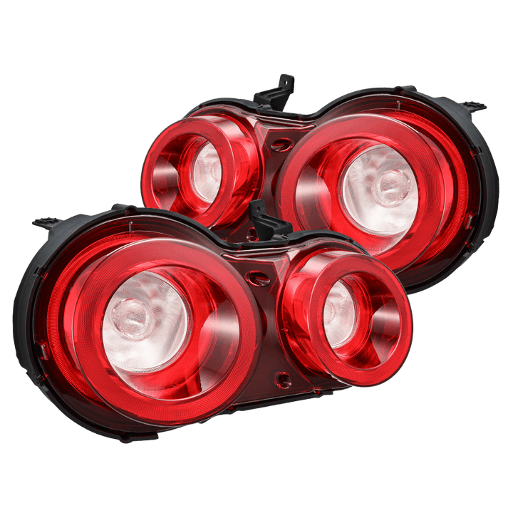 Alpharex 09-25 Nissan GT-R Nova-Series LED Tail Lights - Red Clear