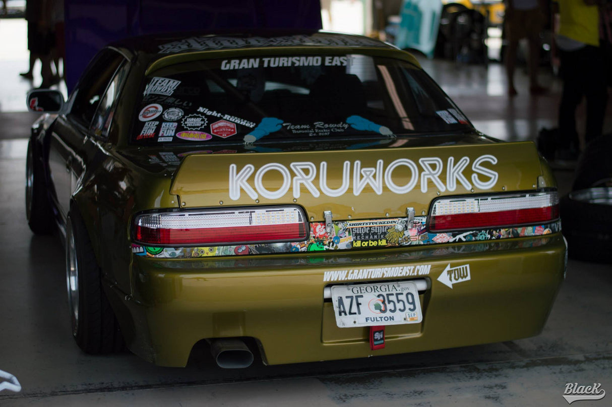 GReddy 89-93 Nissan Silvia 2Dr Rocket Bunny (PS13) Rear Over Fenders V1 **Must Ask/Call to Order**