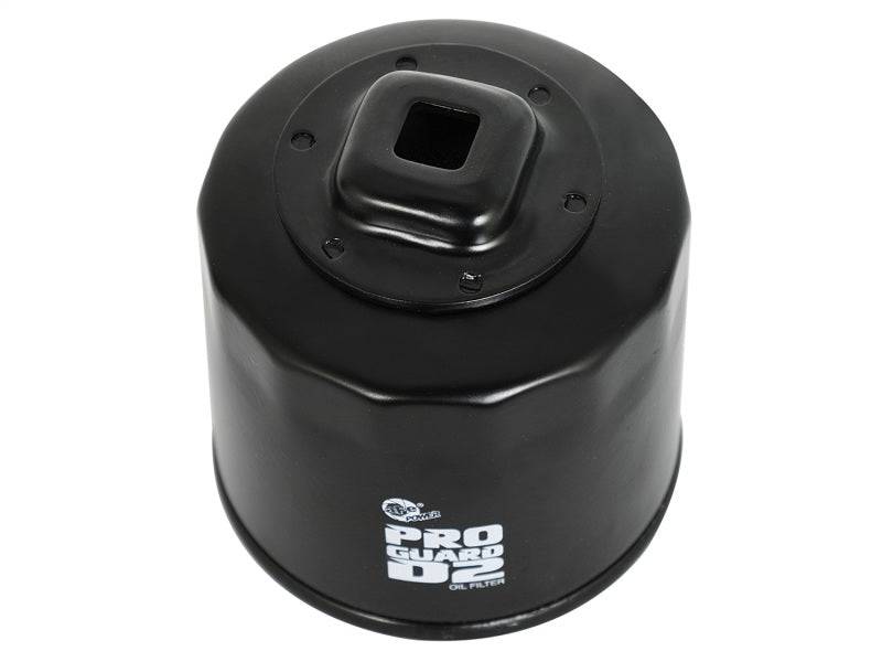 aFe Pro GUARD D2 Oil Filter 02-17 Nissan Cars L4/ 04-17 Subaru Cars H4 (4 Pack)