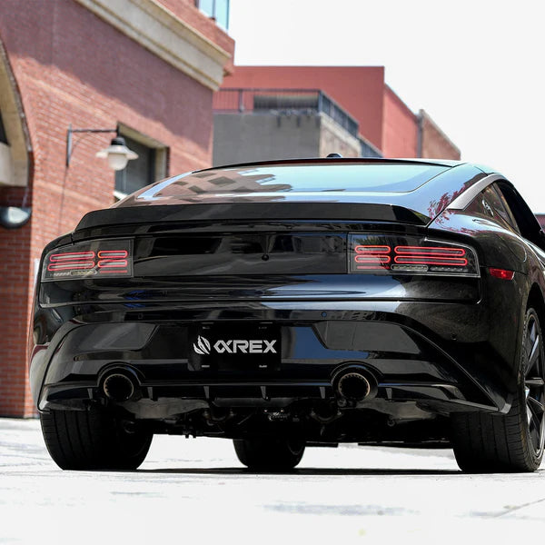 AlphaRex (NOVA-Series) 2023-2025 Nissan Z Quad-Loop Prismatic LED Tail Lights - Alpha-Black