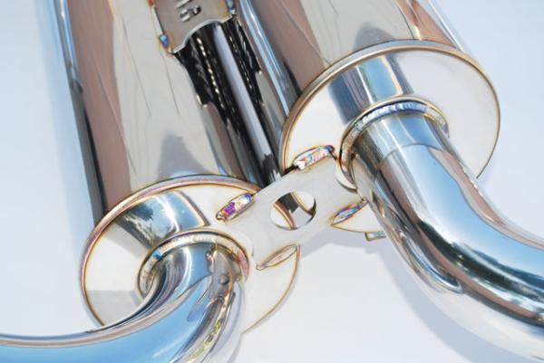 Invidia 07+ Infiniti G37 Coupe Gemini Single Layer Titanium Tip Cat-back Exhaust