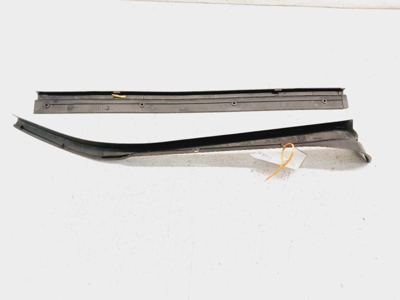 1986 Nissan 300ZX OEM Z31 F/L Int Door Sill Panels 2+2 X3-Black W/Hardware