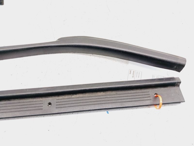 1986 Nissan 300ZX Z31 F/R Passenger Int Door Sill Panel X3-Black 7695004P10