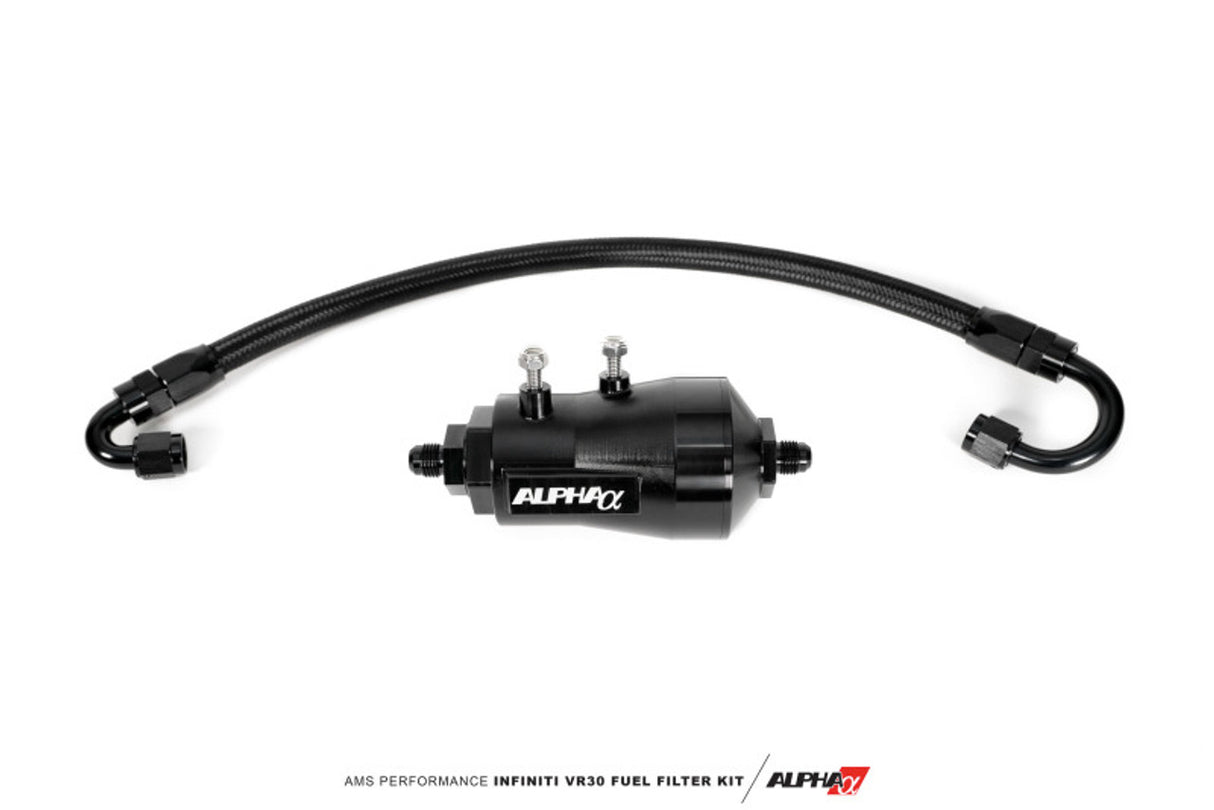 AMS Performance Infiniti Q50/Q60 Red Alpha Fuel Filter Kit (For Use w/ AMS Flex Fuel Kit)