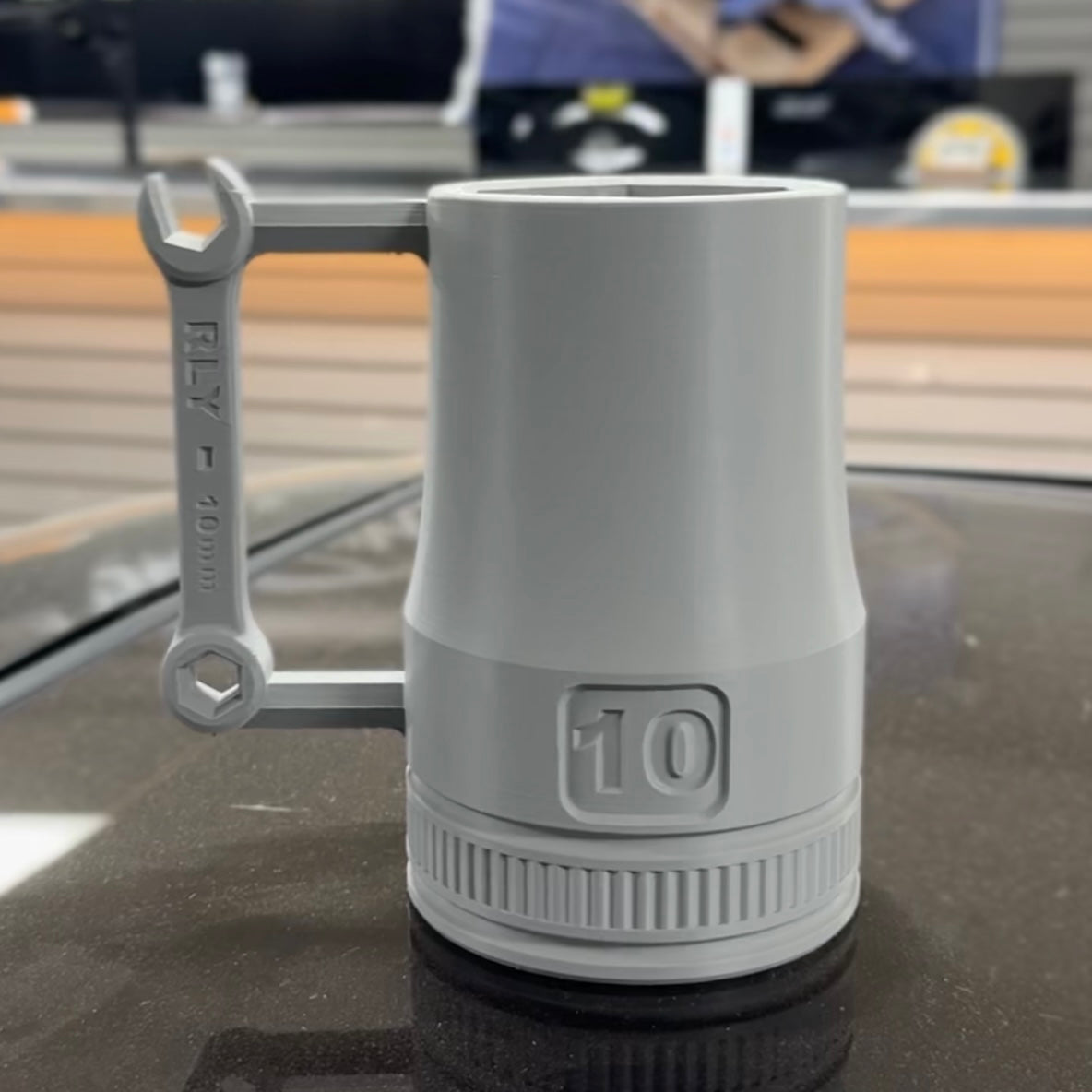 10mm Socket 16oz Energy Drink Holder