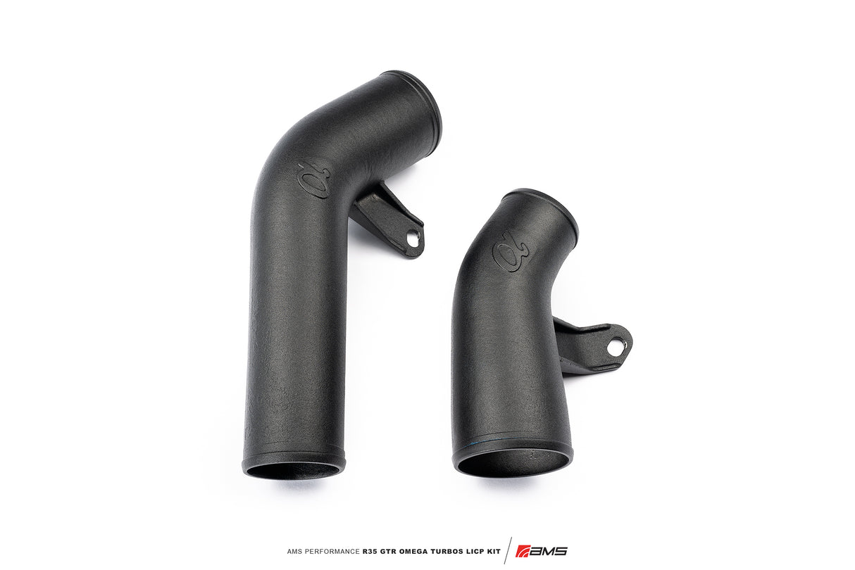 AMS Performance R35 GTR OMEGA Turbo Kit 3" Lower Intercooler Pipes (OMEGA 11)
