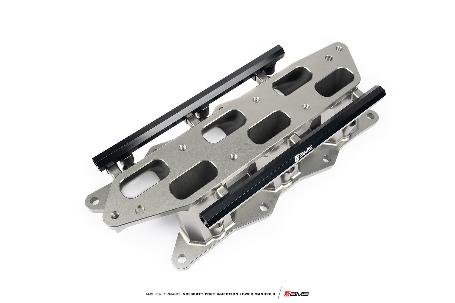 AMS Performance Infiniti Q50/Q60 Port Injection Lower Manifold (Black)