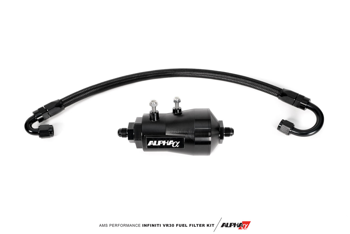 AMS Performance Infiniti Q50/Q60 Red Alpha Fuel Filter Kit (For Use w/ AMS Flex Fuel Kit)