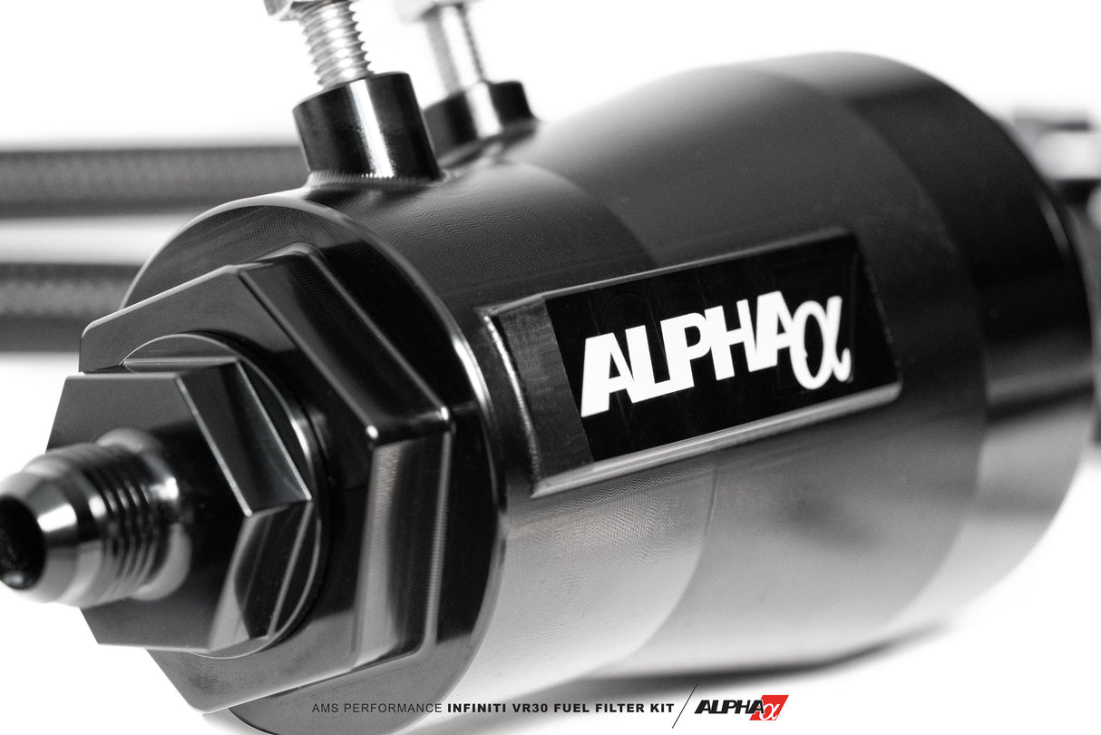 AMS Performance Infiniti Q50/Q60 Red Alpha Fuel Filter Kit (For Use w/ AMS Flex Fuel Kit)