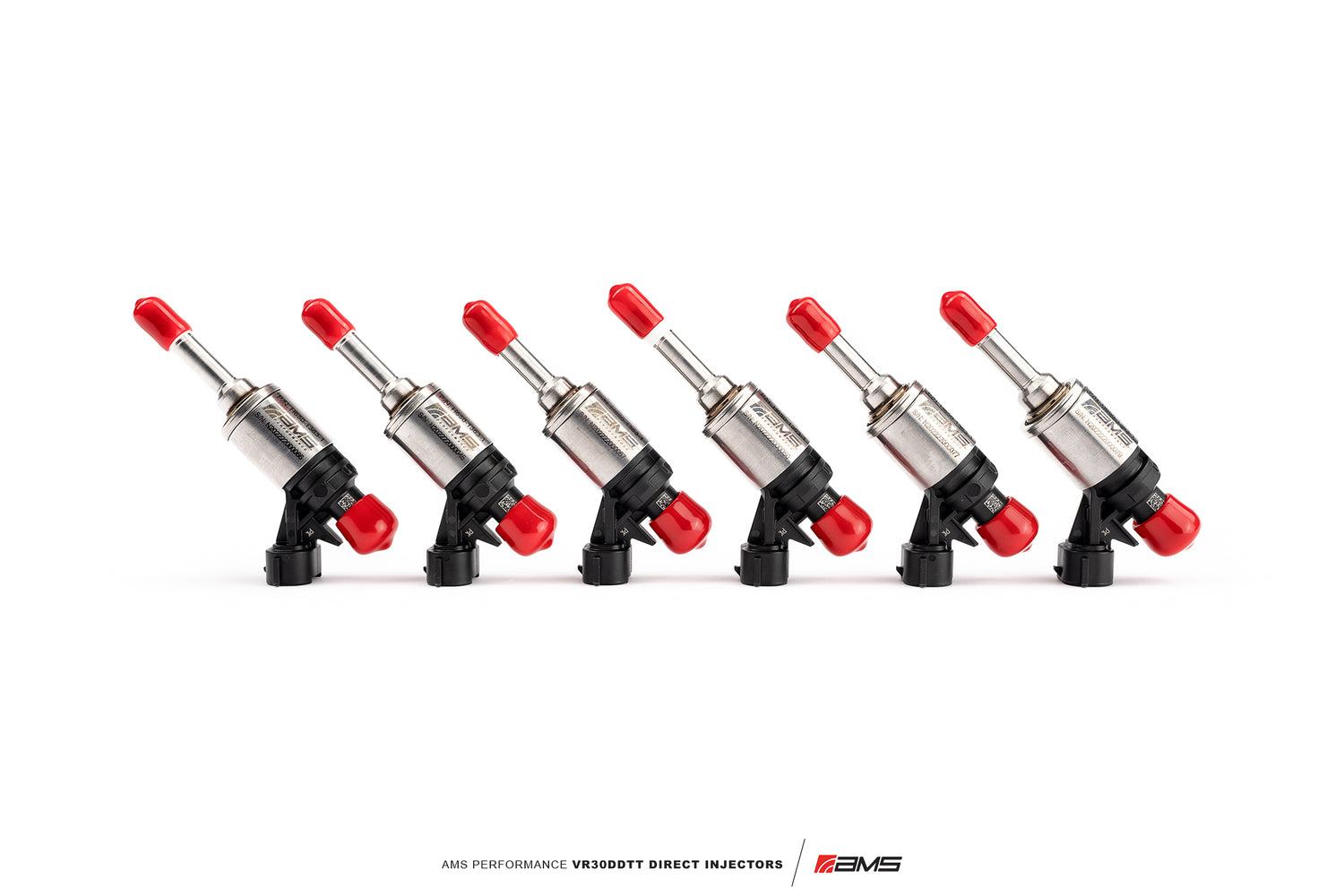 AMS Performance Stage 2 VR30DDTT Direct Injectors (Set of 6)