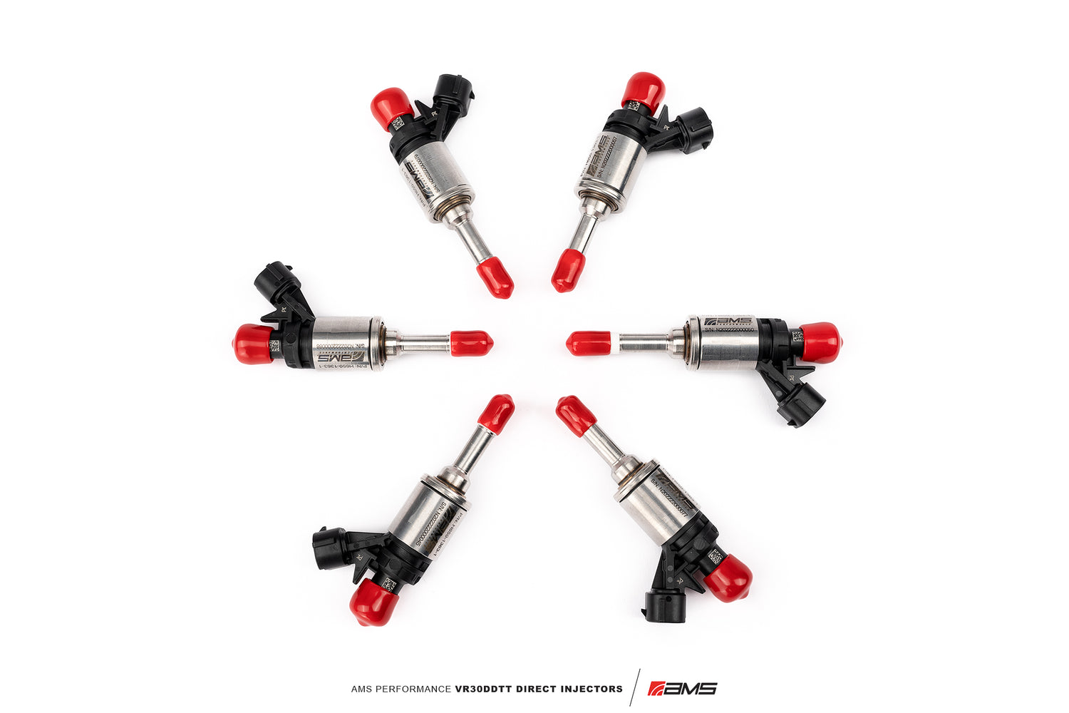 AMS Performance Stage 3 VR30DDTT Direct Injectors (Set of 6)