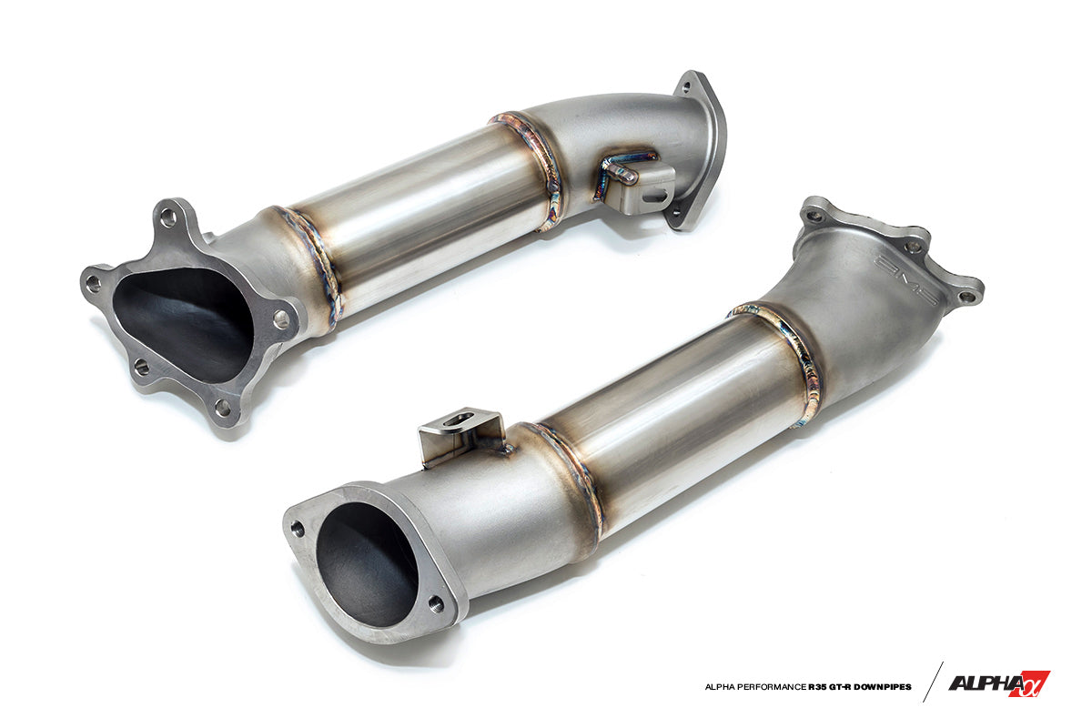 AMS Performance ALPHA GT-R Cast Race Downpipes (Pair)