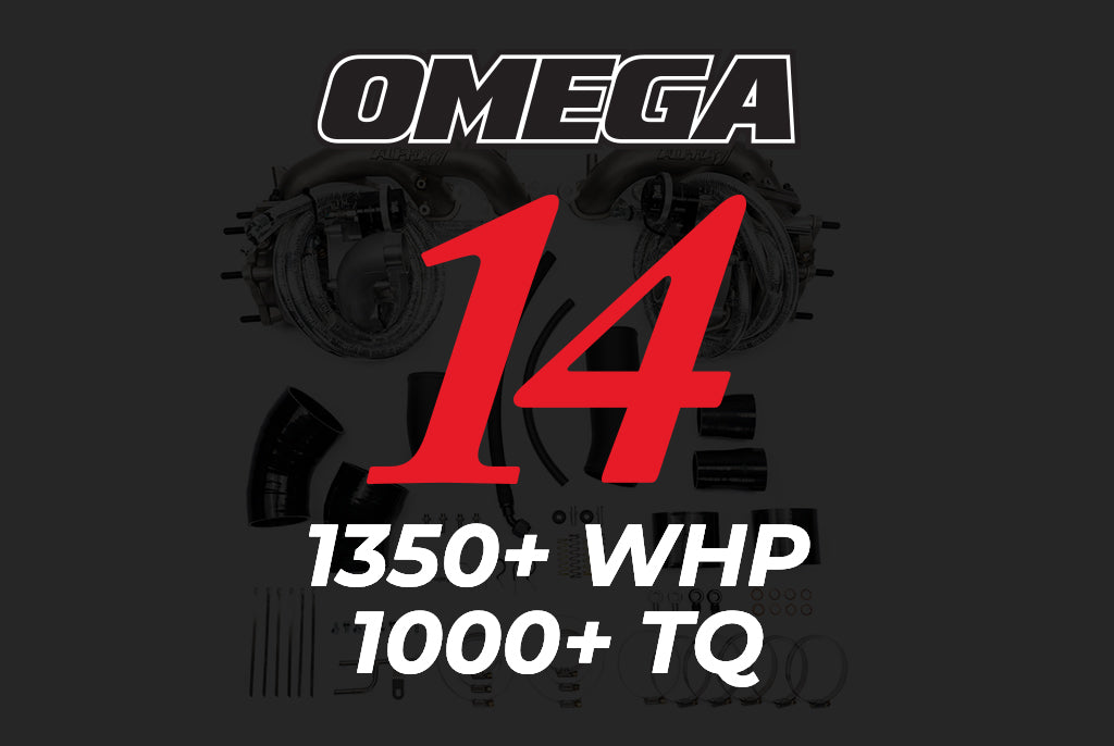 AMS Performance 2009-2019 R35 GTR OMEGA 14 Turbo Kit