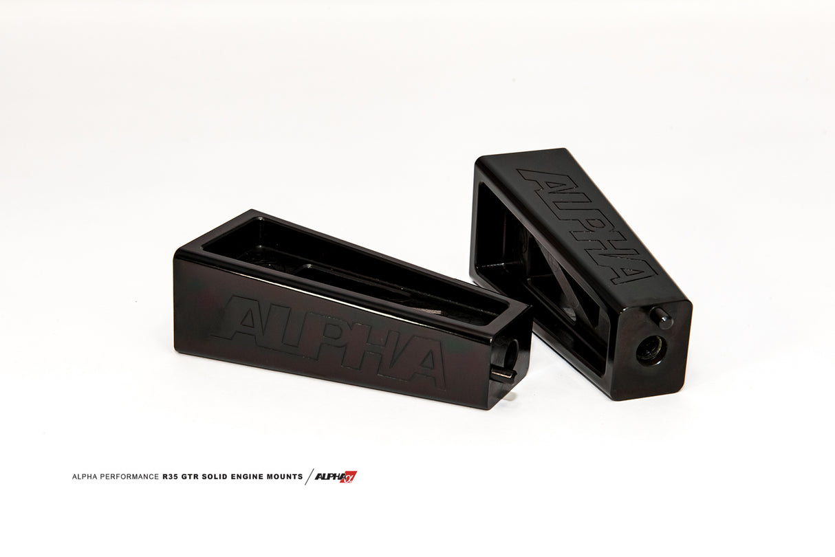 ALPHA Performance R35 GT-R Race X Solid Motor Mounts