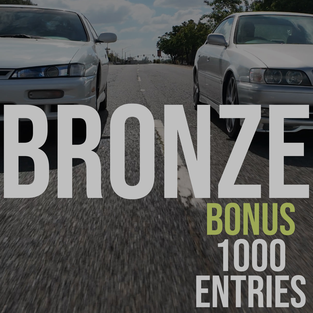 1100 Entries for $100 (Bonus Applied)