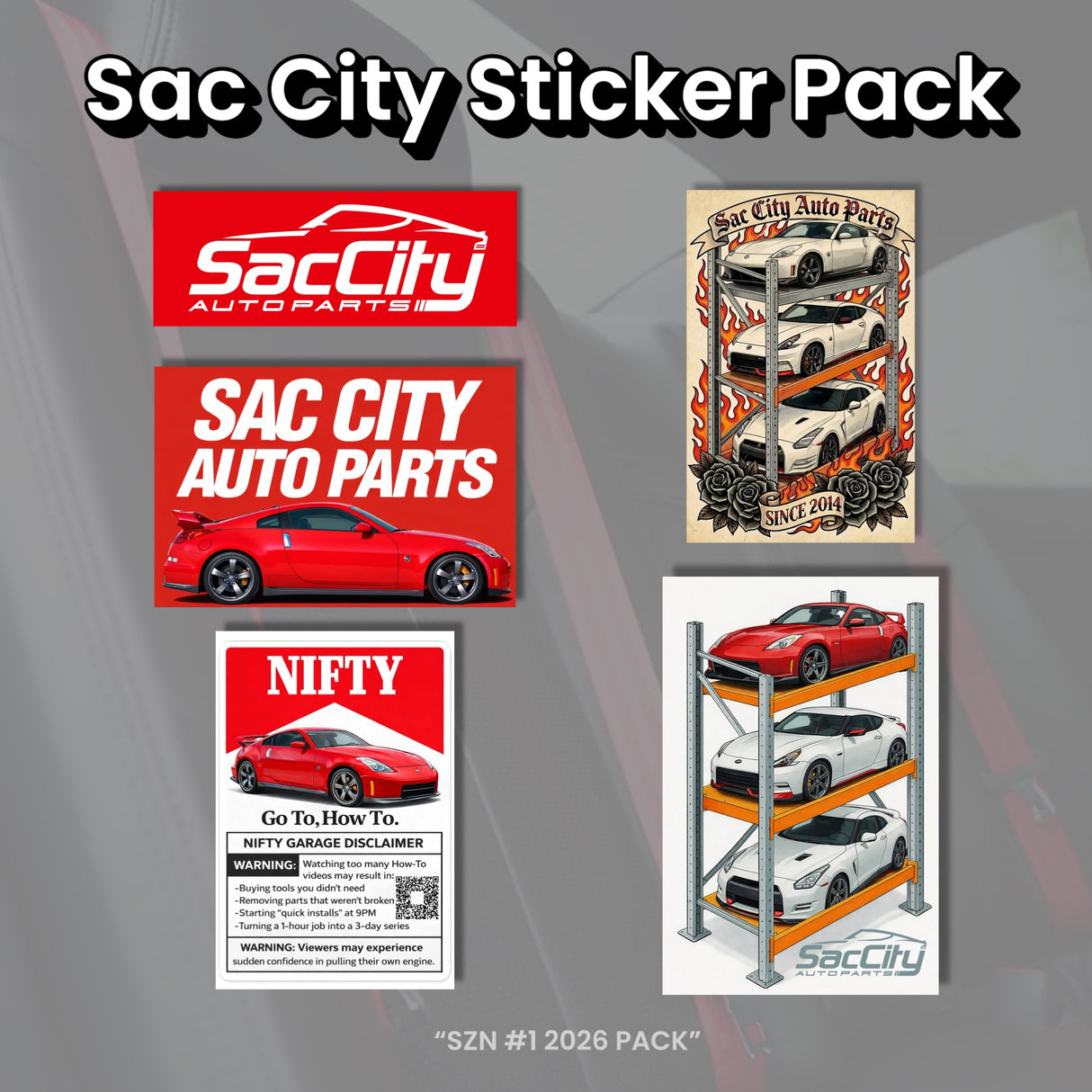 SZN #1 STICKER PACK 2026