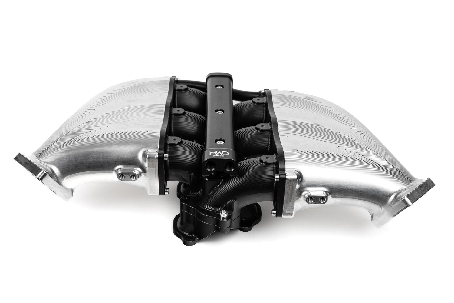 ALPHA GT-R Carbon Fiber / Billet Intake Manifold w/Triple Fuel Rail (18 Injector) Custom (Specify Color)
