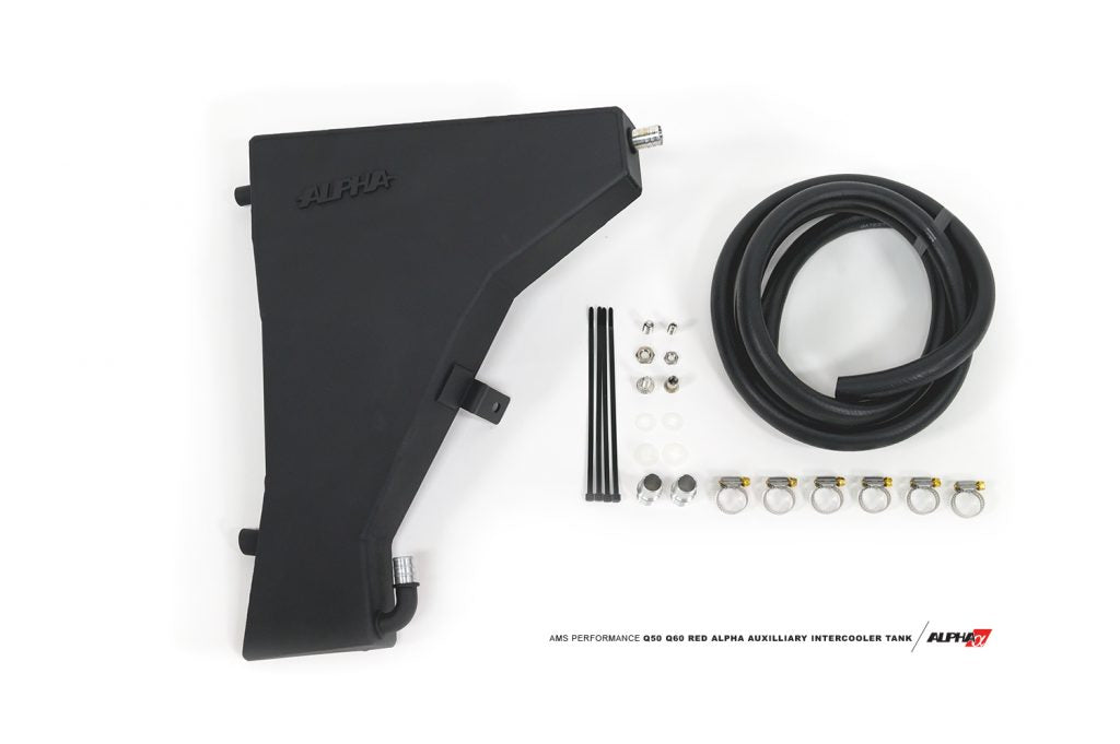 Alpha Performance Infiniti Q60 Auxiliary Intercooler Tank