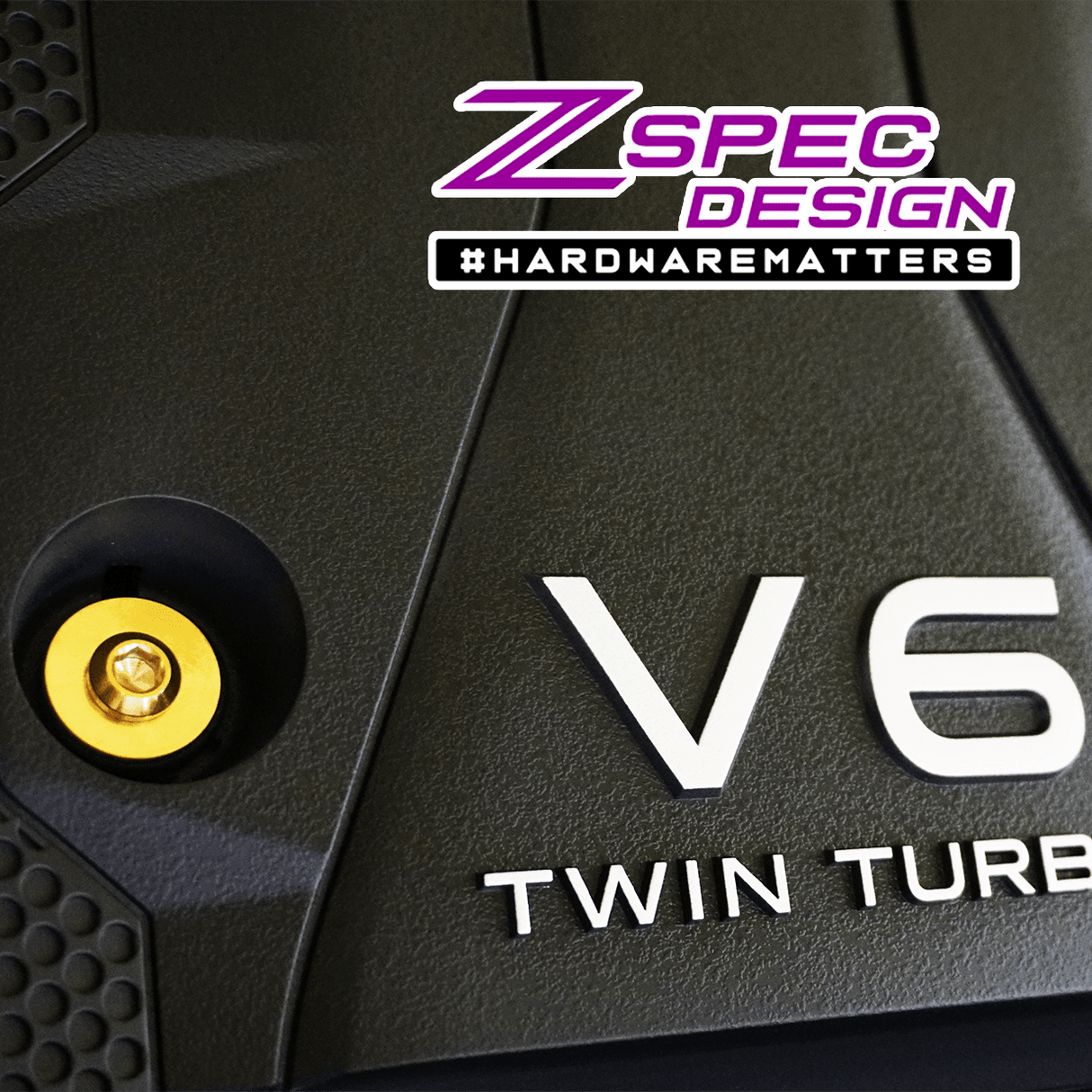 ZSPEC Stage-1 Dress Up Bolts® Hardware Kit for Nissan Z RZ34, Titanium