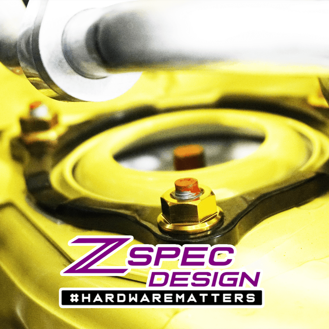 ZSPEC Stage-2 Dress Up Bolts® Hardware Kit for Nissan Z RZ34, Titanium