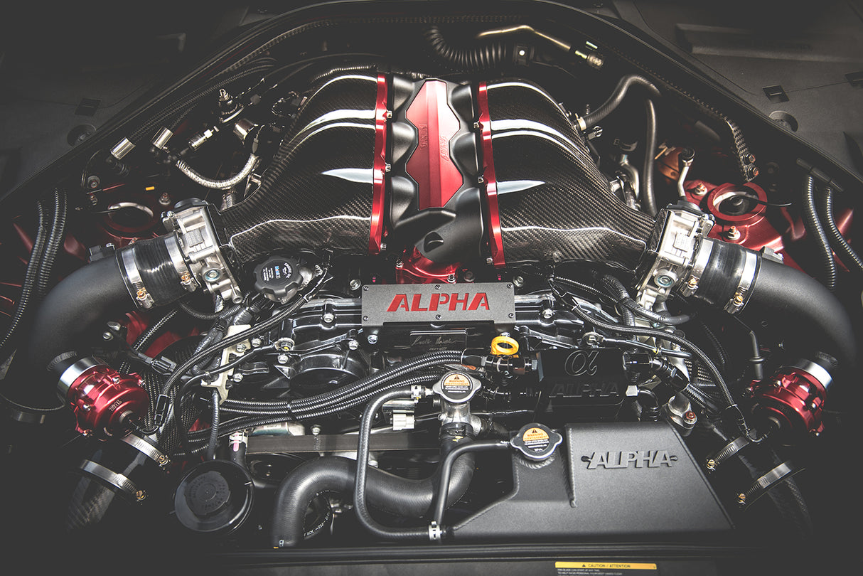 AMS Performance Alpha 18X R35 GTR Turbo Kit with 1.01 A/R Housing (G35 1050)