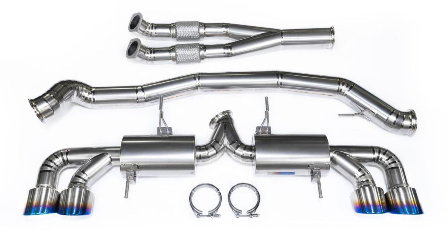 ALPHA Performance GT-R Titanium 102mm Exhaust System 2009+