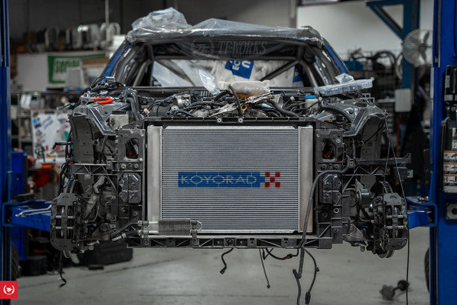 Koyo 09-17 Nissan 370Z 6MT Radiator (Eliminates AC Condenser)