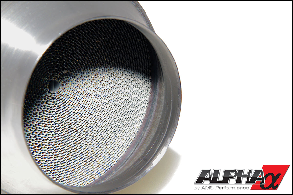 ALPHA GT-R 90mm Midpipe w/ Race Cats 76Mm Exit