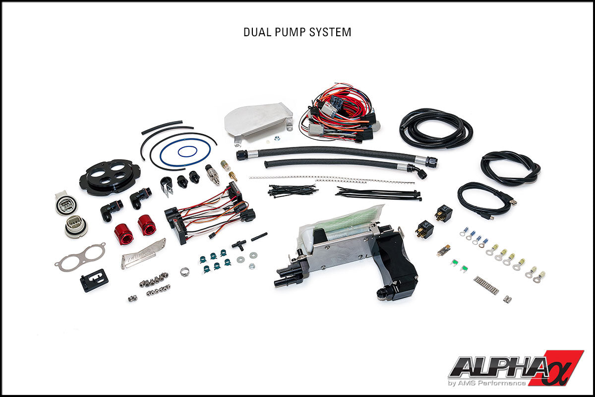 ALPHA Nissan GT-R OMEGA Fuel System - Dual Pumps