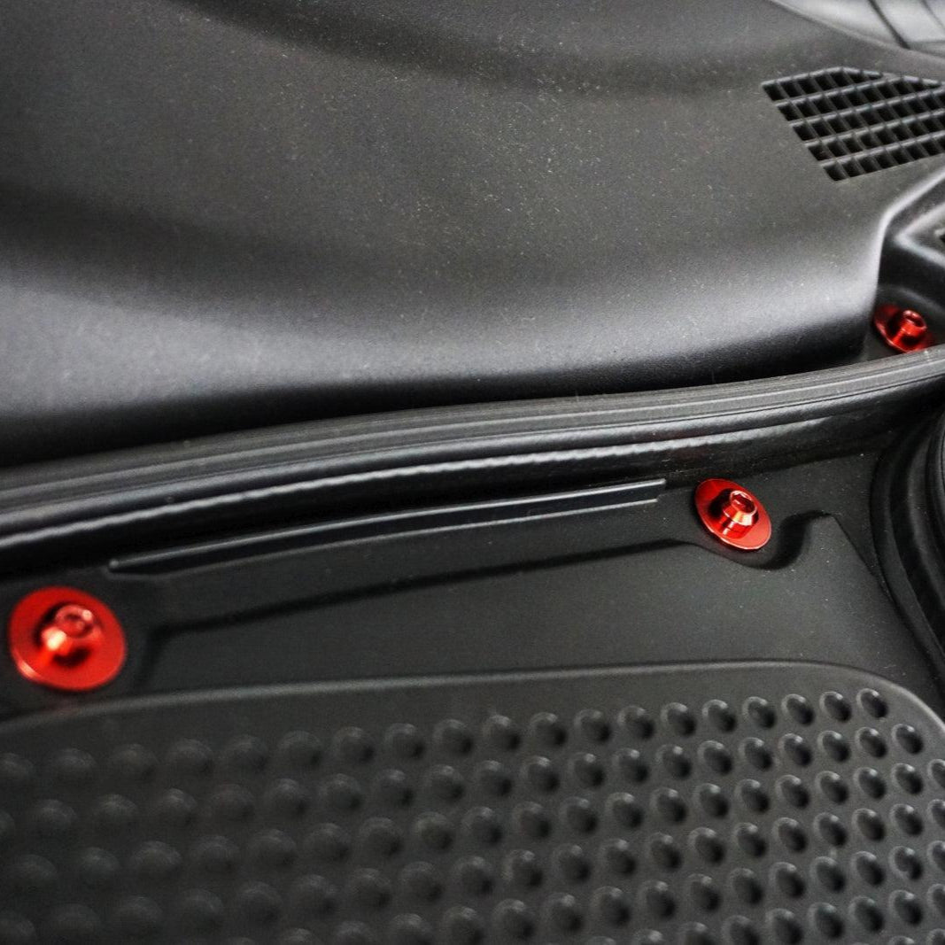 ZSPEC "Cowls & Service-Panels Only" Clips Replacement Kit for Nissan 350z Z33, Titanium
