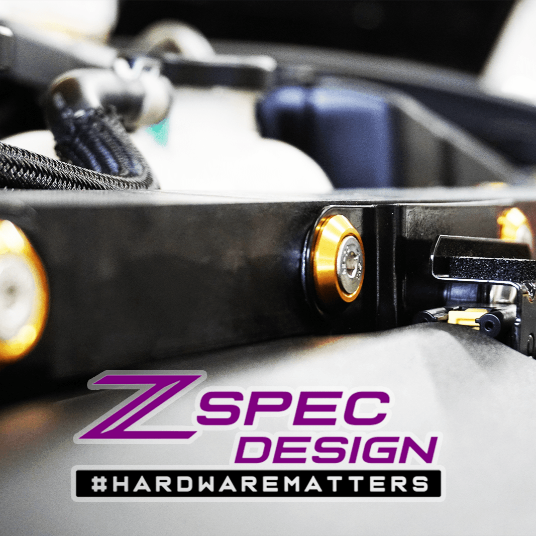ZSPEC Stage-1 Dress Up Bolts® Hardware Kit for Nissan Z RZ34, Stainless & Billet
