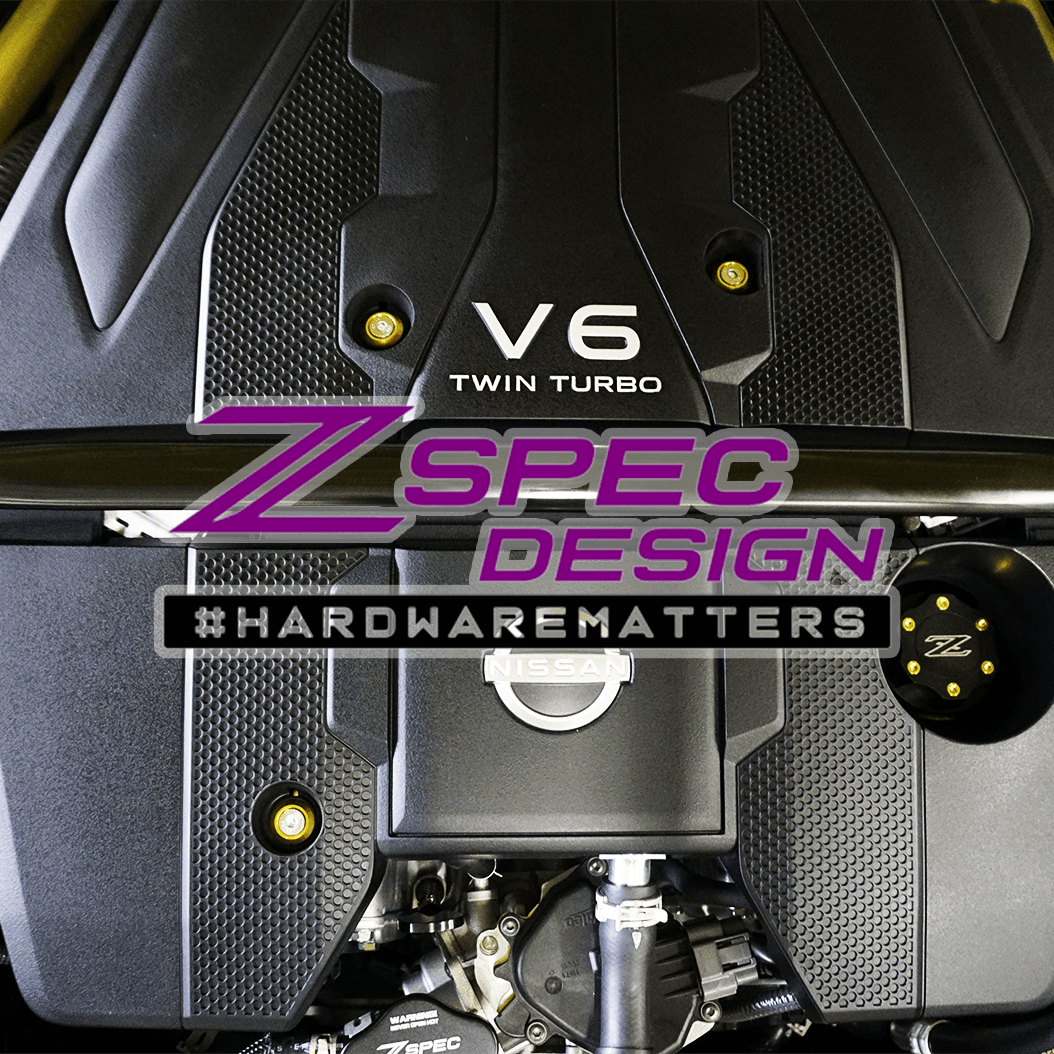 ZSPEC Stage-1 Dress Up Bolts® Hardware Kit for Nissan Z RZ34, Stainless & Billet