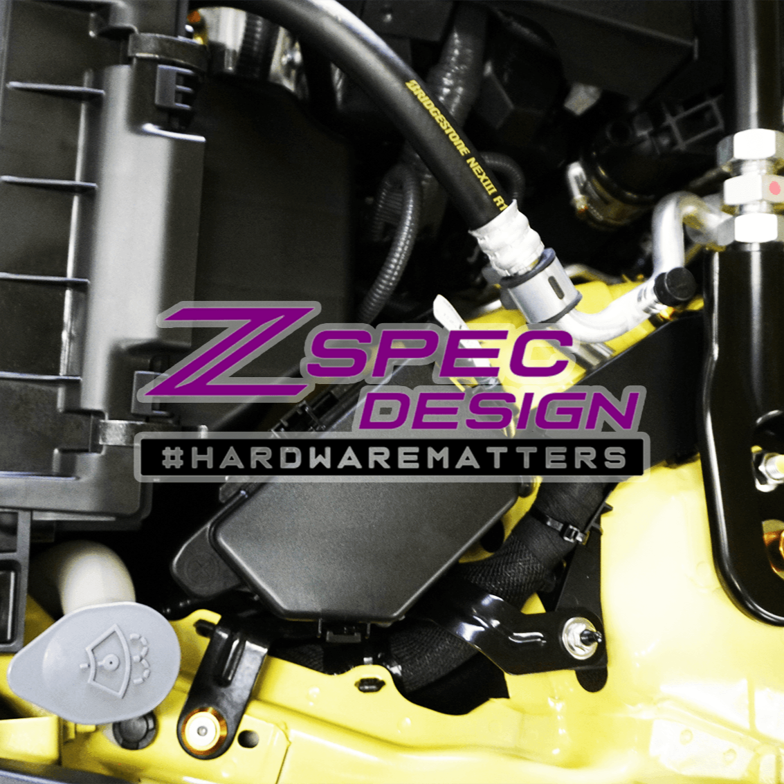 ZSPEC Stage-2 Dress Up Bolts® Hardware Kit for Nissan Z RZ34, Stainless & Billet
