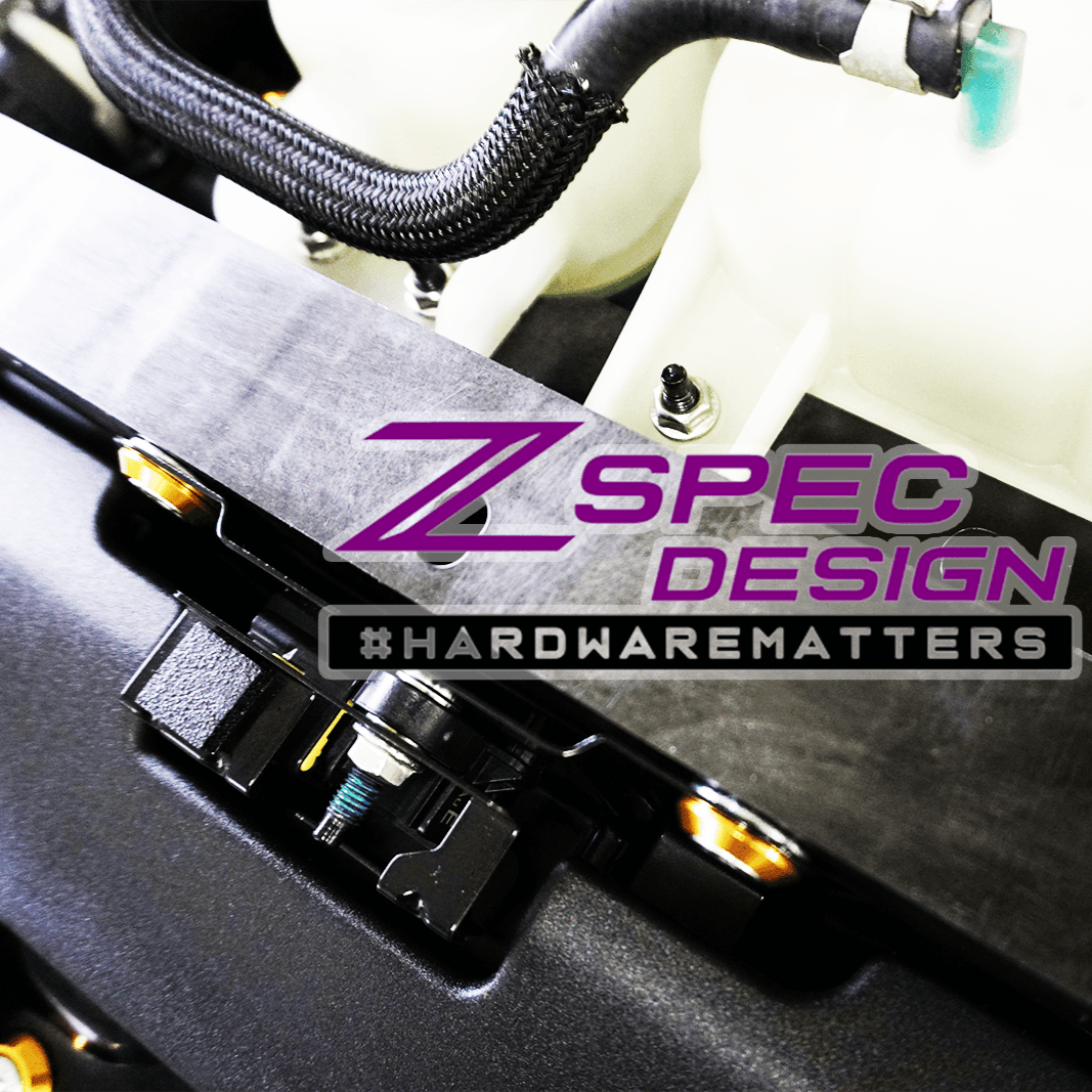 ZSPEC Stage-1 Dress Up Bolts® Hardware Kit for Nissan Z RZ34, Stainless & Billet