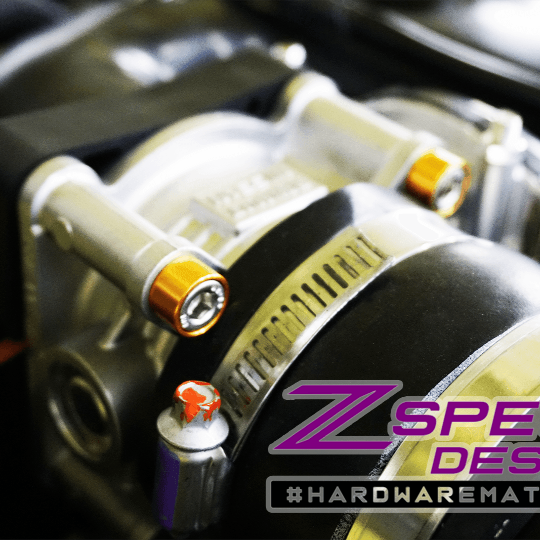 ZSPEC Stage-1 Dress Up Bolts® Hardware Kit for Nissan Z RZ34, Stainless & Billet