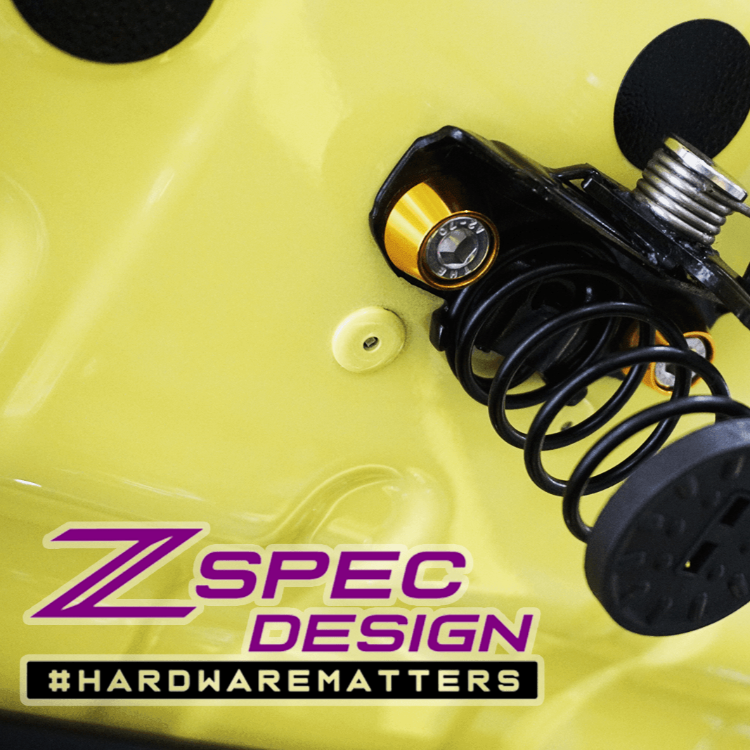ZSPEC Stage-1 Dress Up Bolts® Hardware Kit for Nissan Z RZ34, Stainless & Billet