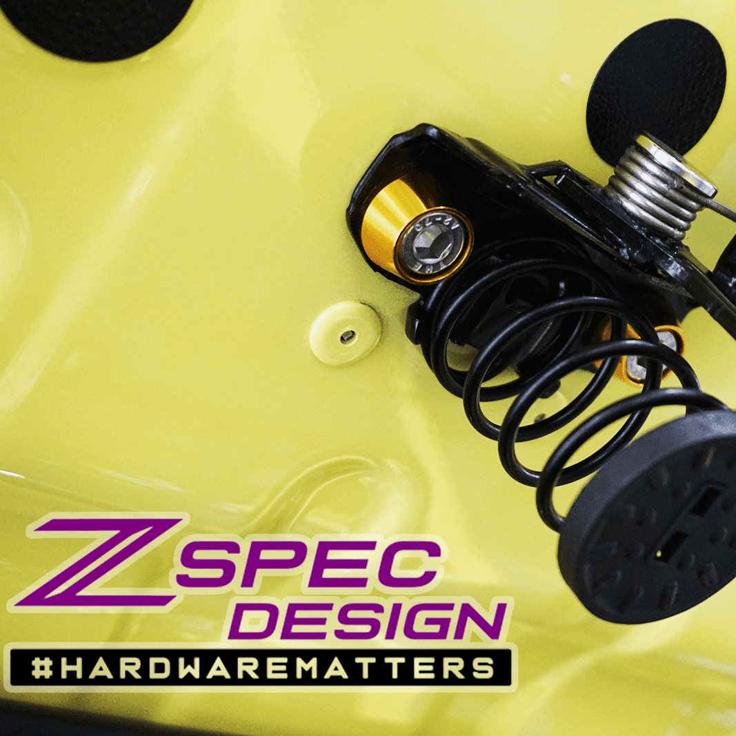 ZSPEC Stage-2 Dress Up Bolts® Hardware Kit for Nissan Z RZ34, Stainless & Billet