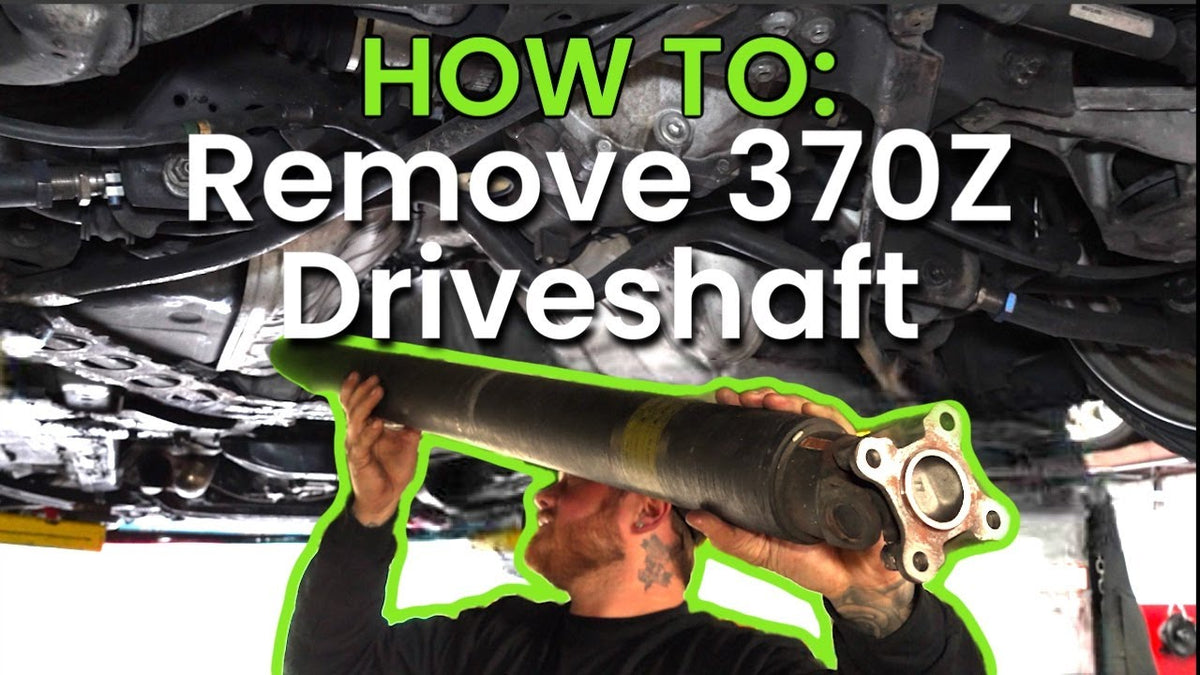 370z Rear Spring Remove How To Remove a 370z Driveshaft – Sac City Auto Parts