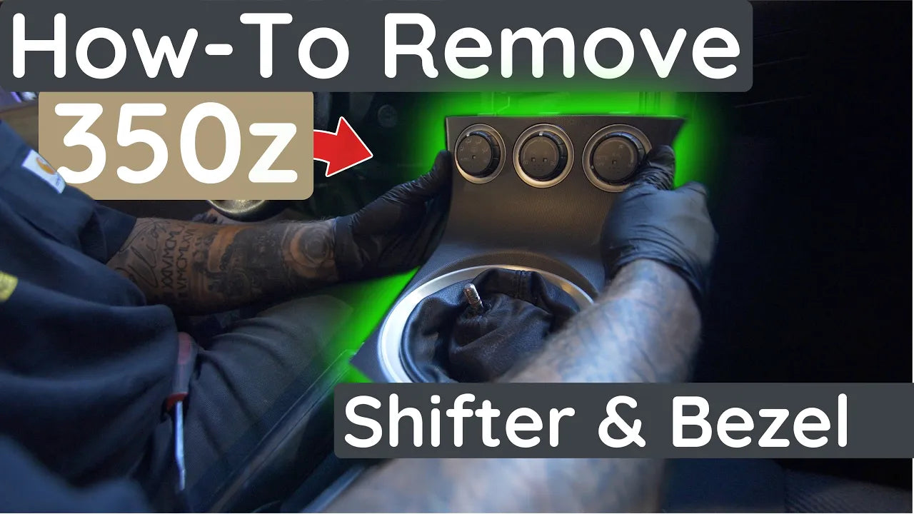 How to Remove a 350z Shift Knob & Bezel