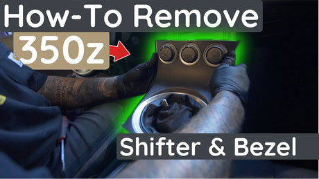 How to Remove a 350z Shift Knob & Bezel