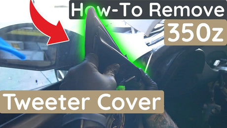 How to Remove a 350z Driver Side Tweeter