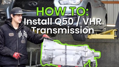 How To Install Q50 VHR Transmission (2014-2015) VQ37VHR