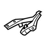 65401-AL50A Nissan Hinge Illustration 1 of 1