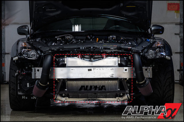 Alpha Gt R Can AMS Performance 2009+ Nissan R35 GTR Alpha Race Front Mount Intercoole ...