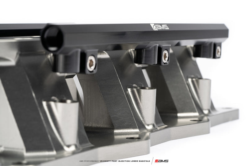 AMS Performance Infiniti Q50/Q60 Port Injection Lower Manifold (Black)