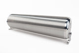 Air Lift Performance 24in. FLO Tank w/ Raw End Caps / Brushed Tube (Includes Two Mounting Brackets)