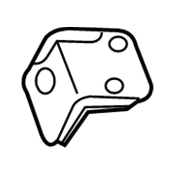 26090-CD000 Nissan Headlamp Bracket Illustration 1 of 1