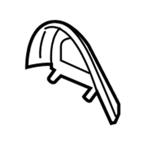 93154-CE401 Nissan Rear Cover Illustration 1 of 1