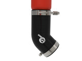 aFe BladeRunner 3in & 3-1/2in AL Hot and Cold Charge Pipe Kit Red RAM Diesel Trucks 25-26 L6-6.7L