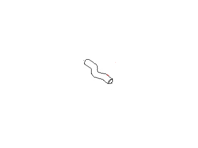 21501-EV00A Nissan Upper Hose Illustration 1 of 1